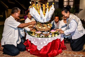 Laosz, Luang Prabang, Baci vallási rituálé